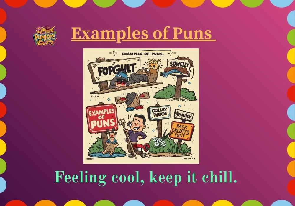 Examples of Puns